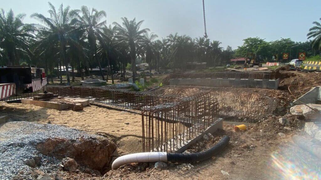 Project site. (Sg. Chandon)